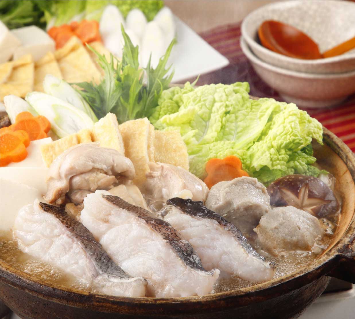 寄せ鍋（醤油味）