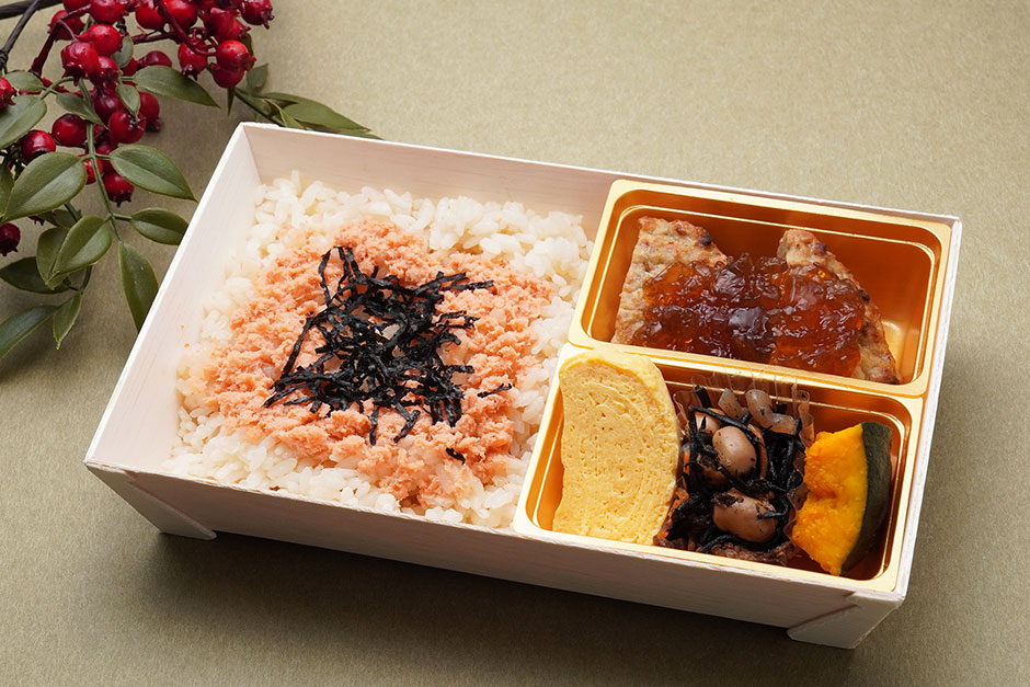冬の彩りだし弁当