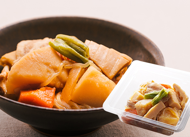 春野菜の肉じゃが