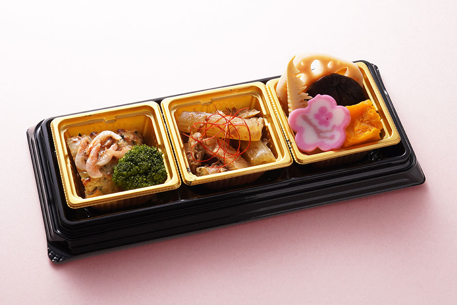 おかず盛合せ 豆腐ハンバーグ