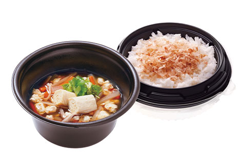巻き湯葉の沢煮椀