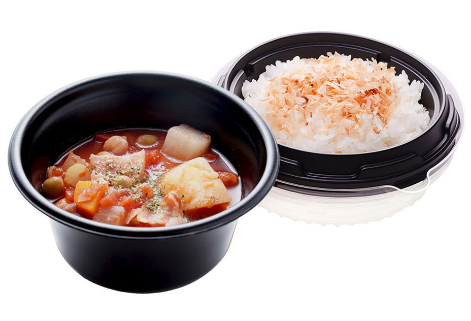 3種豆とベーコンのミネストローネ