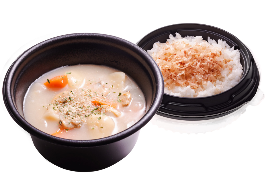 豆乳仕立てのクラムチャウダー