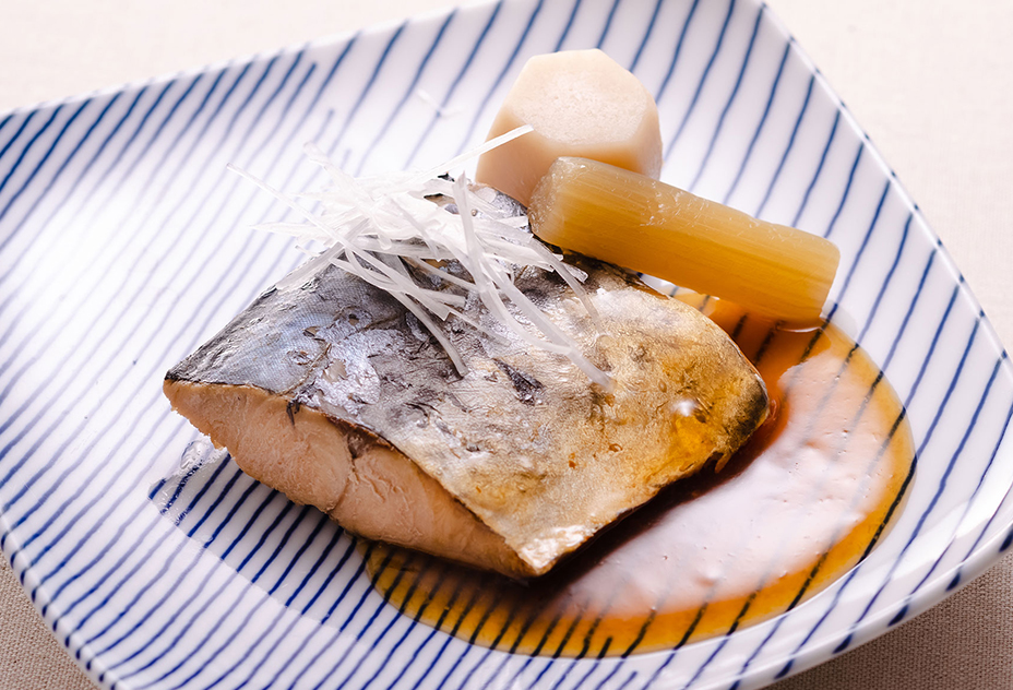鰆の生姜餡かけ