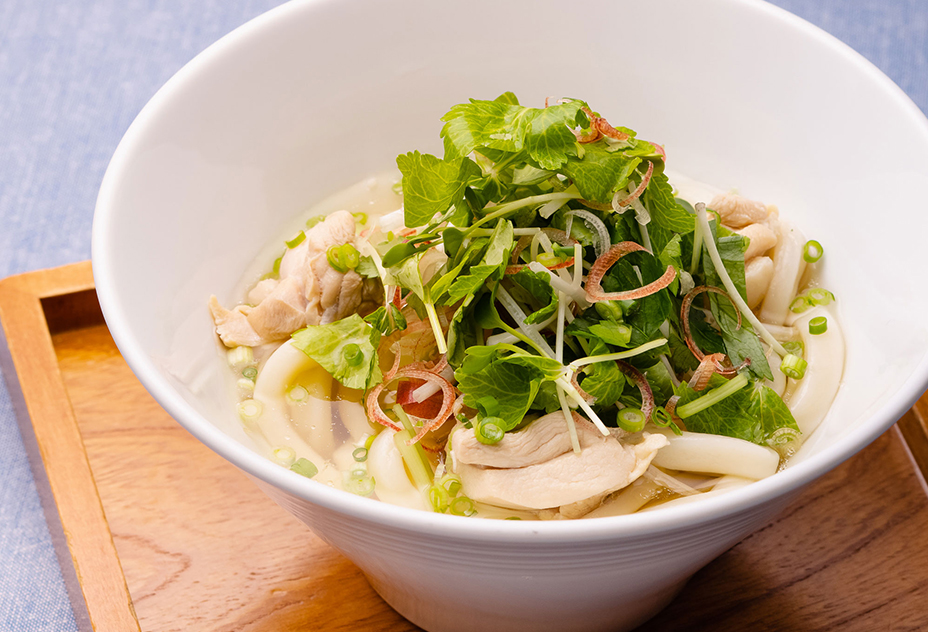 香菜うどん