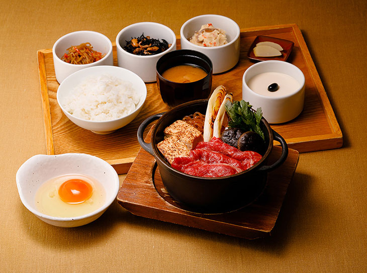 だし牛すき鍋膳（牛肉2倍）