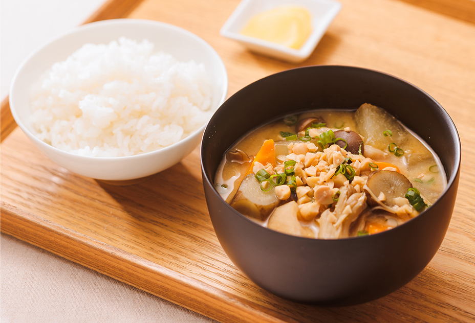 だし椀とご飯のセット 古典
