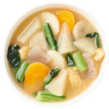 野菜をたっぷり食べるおみそ汁