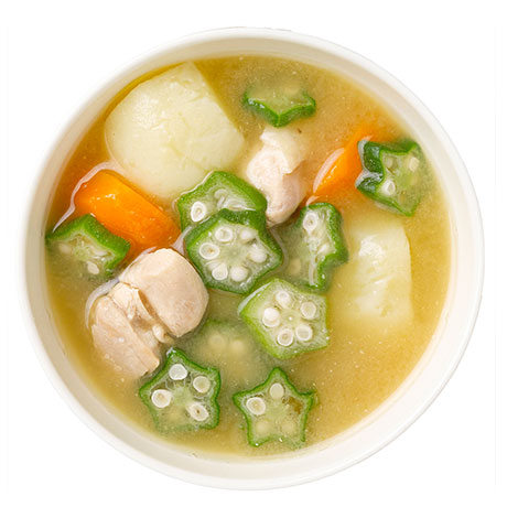 野菜たっぷりのお味噌汁