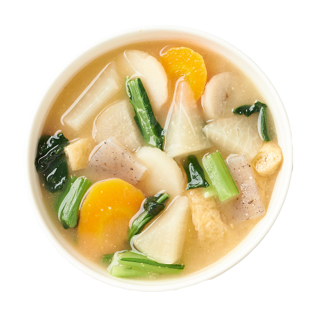 野菜をたっぷり食べるおみそ汁