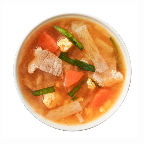 柚子胡椒風味のカルビスープ