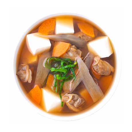 深川風あさりのお味噌汁