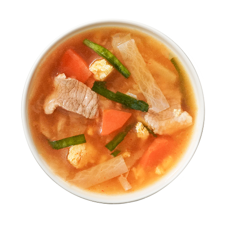 柚子胡椒風味のカルビスープ