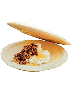 かつおおかかナッツ&カッテージチーズせんべい