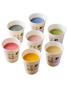 かつお節だし七彩クリーム仕立て