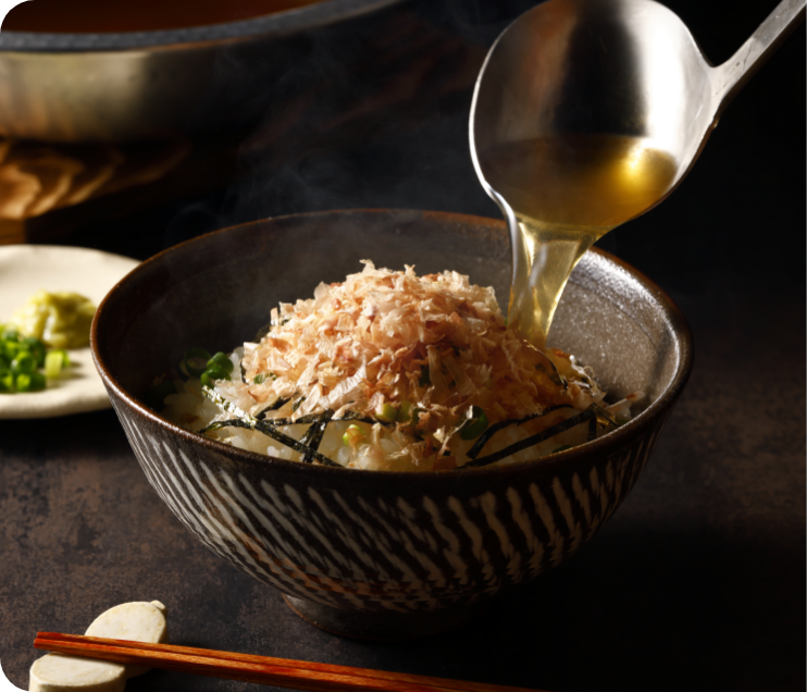 鍋の〆には「雑炊」