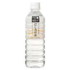 日本橋だし場「だし力の水」500ml