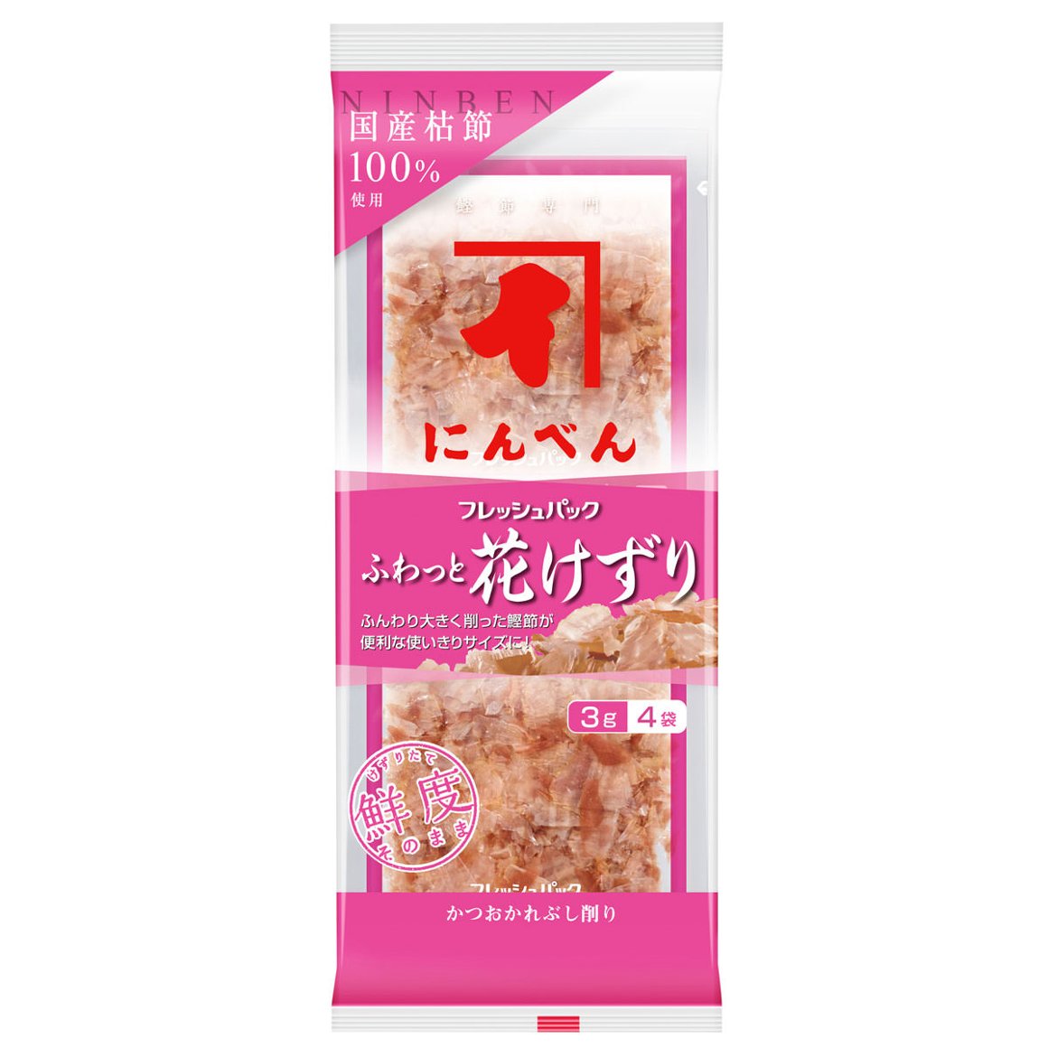 フレッシュパック ふわっと花けずり 3g×4袋