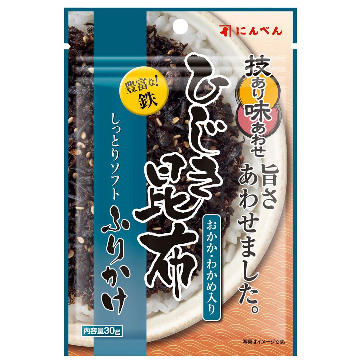 しっとりソフトふりかけひじき昆布(おかか・わかめ入り)30g