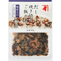 だし炊き込みご飯の素海産五目(魚介だし風味)
