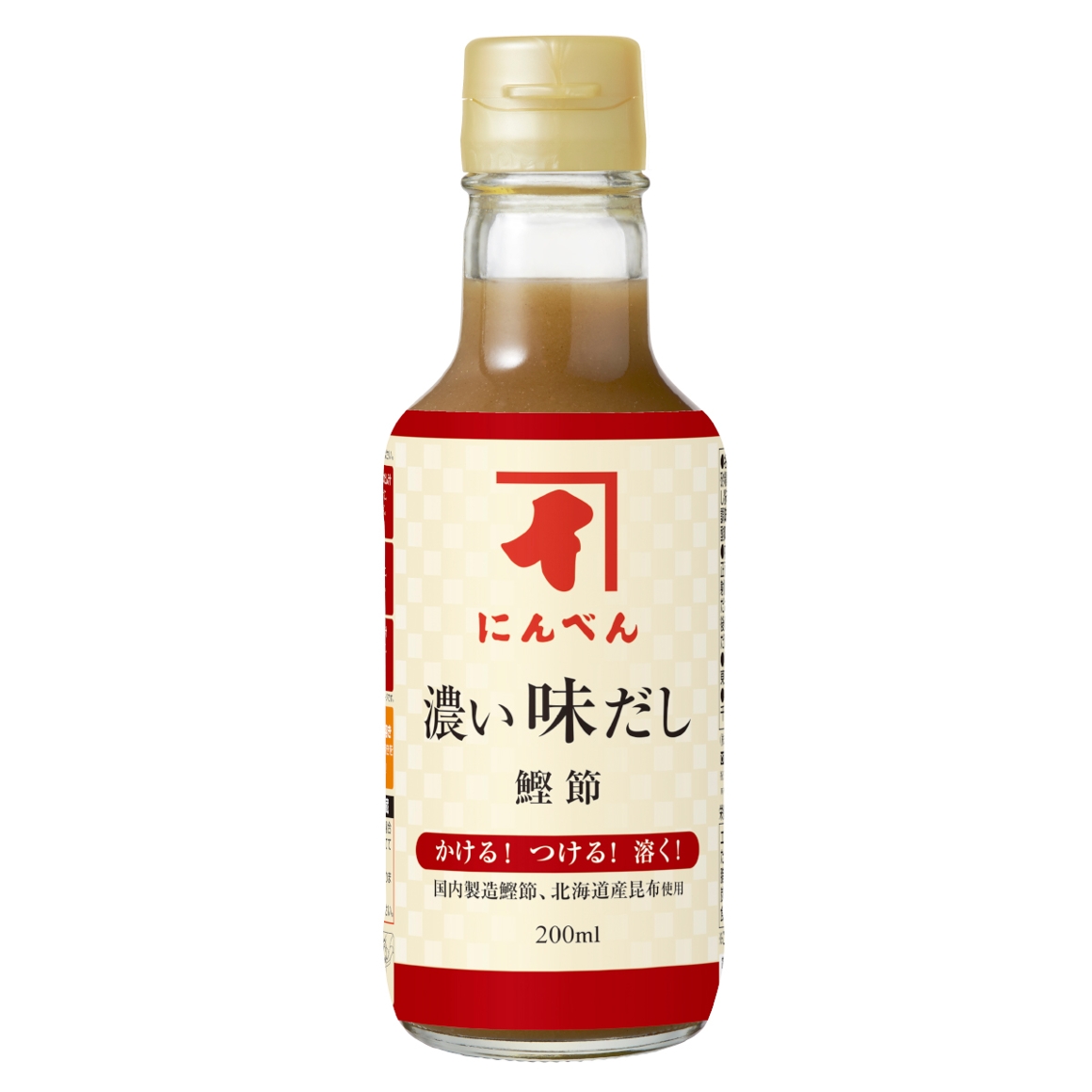 濃い味だし 鰹節　200ml（濃厚タイプ）