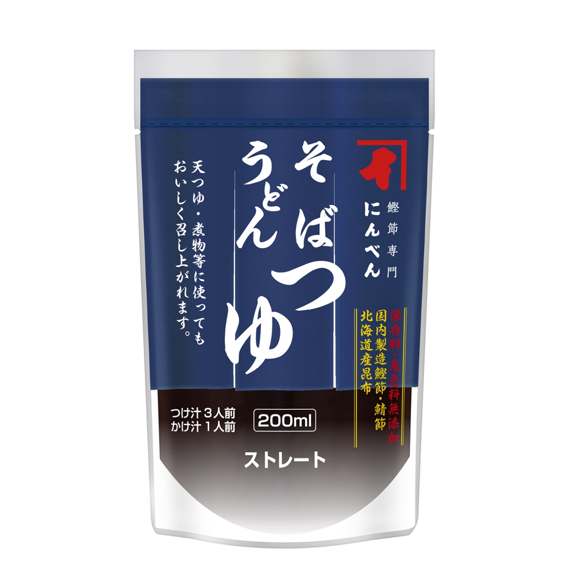 そばうどんつゆ200ml(ストレート)