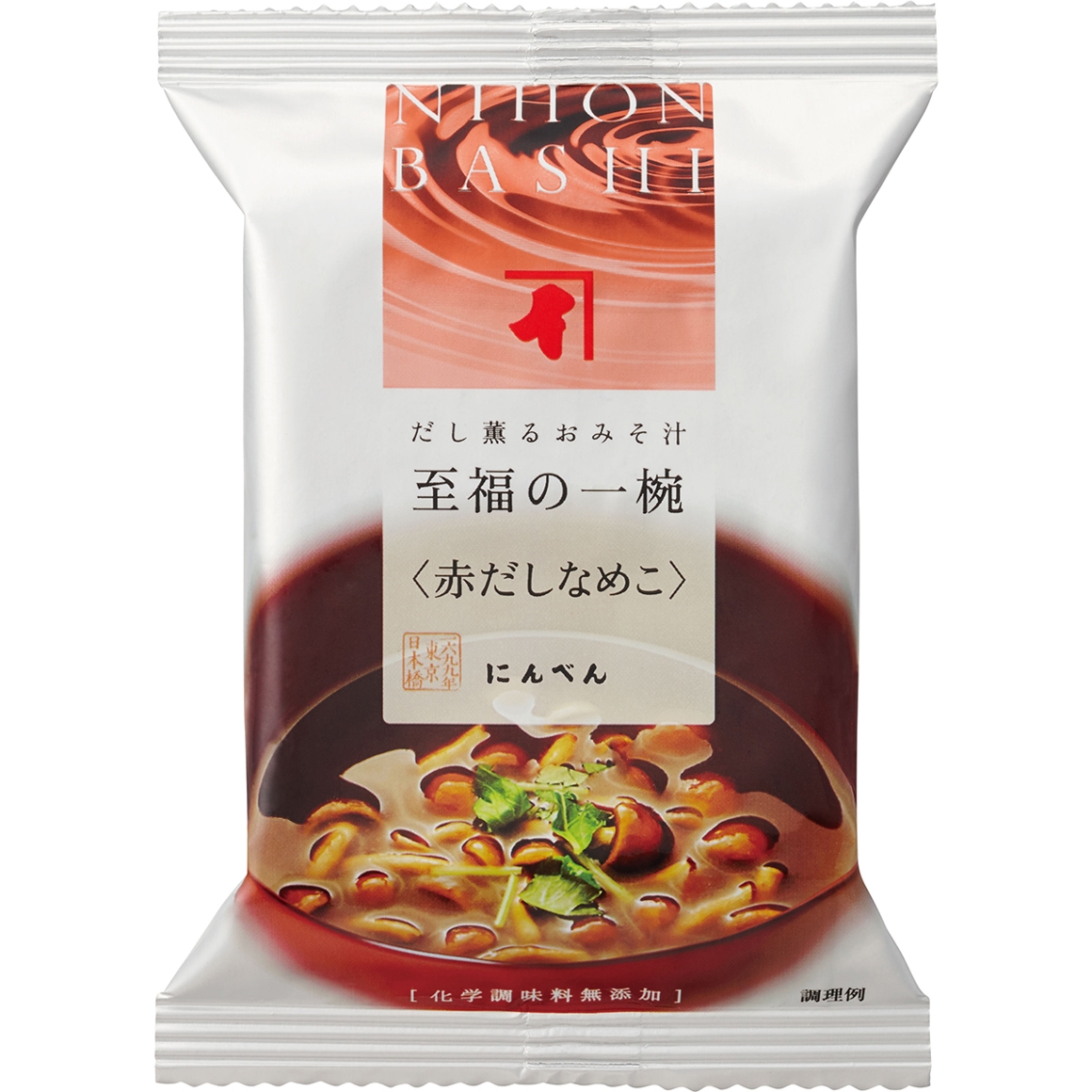 赤だしなめこ 商品情報 株式会社にんべん