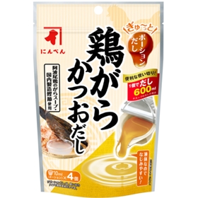 ぎゅ～っとポーションだし　鶏がらかつおだし　10ml×4個 