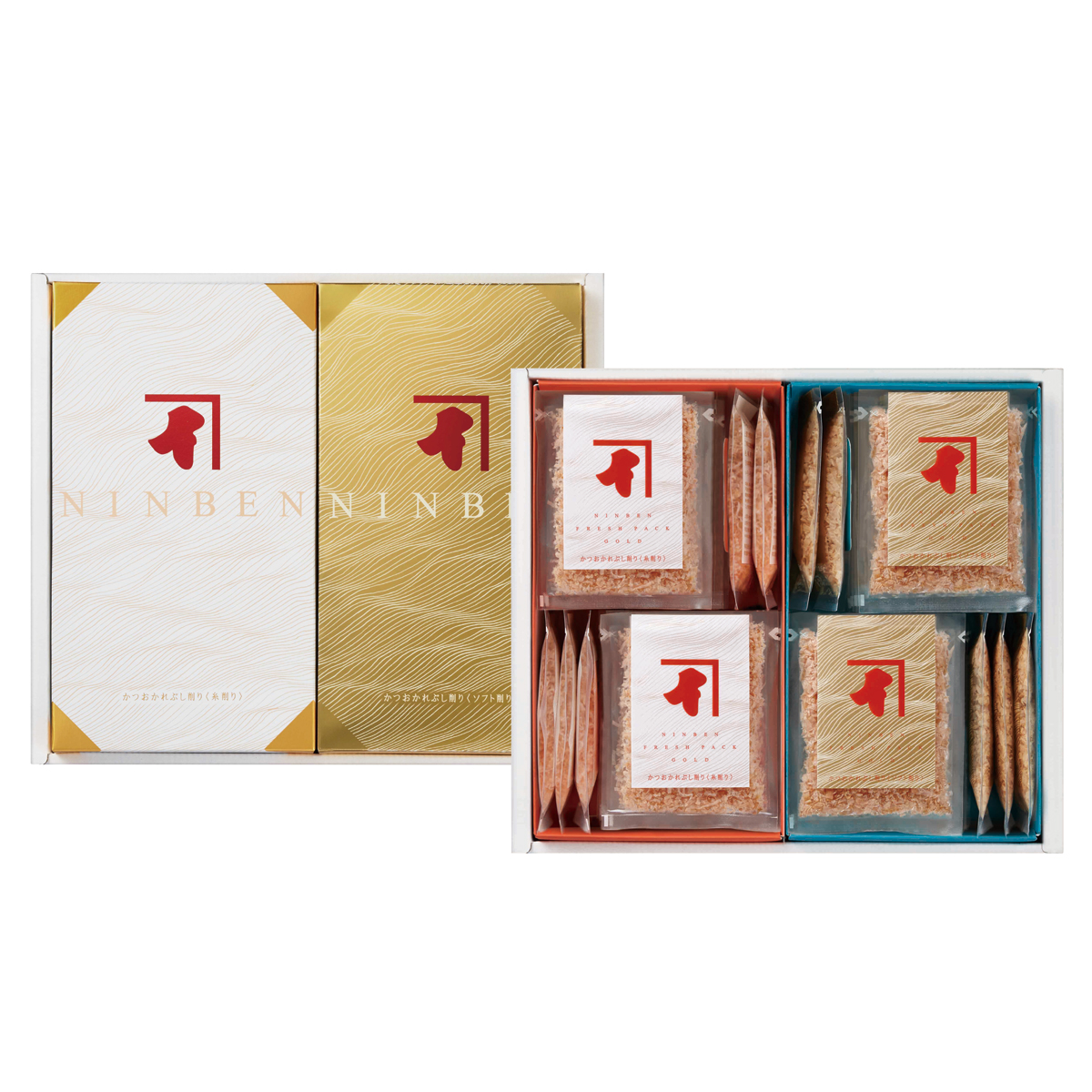 鰹節フレッシュパックゴールド詰合せ FG500E｜商品情報｜株式会社にんべん