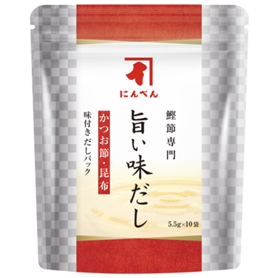 旨い味だし　かつお節・昆布　5.5g×10袋