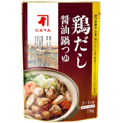 鶏だし醤油鍋つゆ 750ｇ