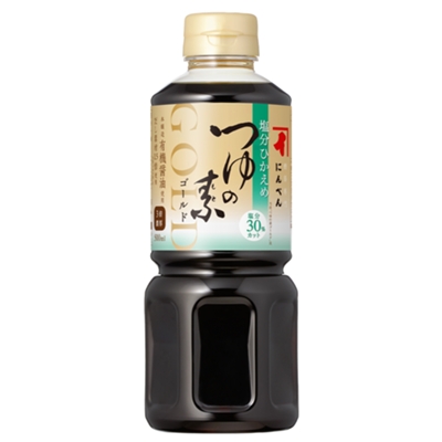 塩分ひかえめつゆの素ゴールド 500ml（3倍濃厚）