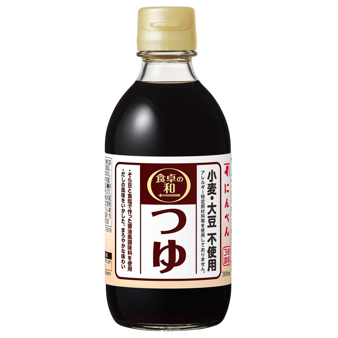 食卓の和 小麦・大豆不使用つゆ 300ml(3倍濃厚)
