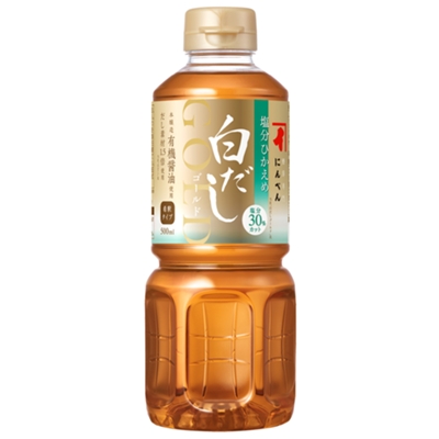 塩分ひかえめ白だしゴールド500ml（希釈タイプ）