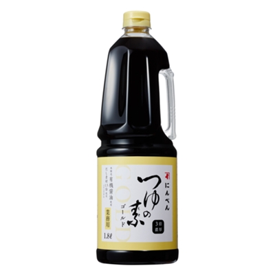 つゆの素ゴールド 1.8L（3倍濃厚）