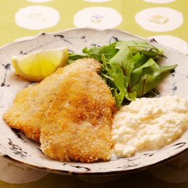 アジフライ 豆腐の和風タルタルソース（白だし使用）の写真