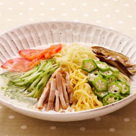 冷だし中華（白だし使用）の写真