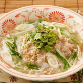 和風仕立てのとろみフォー（白だし使用）