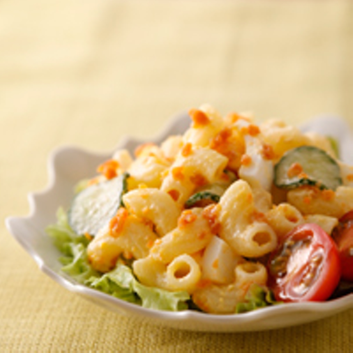 マグロのピクルスマカロニサラダのレシピ