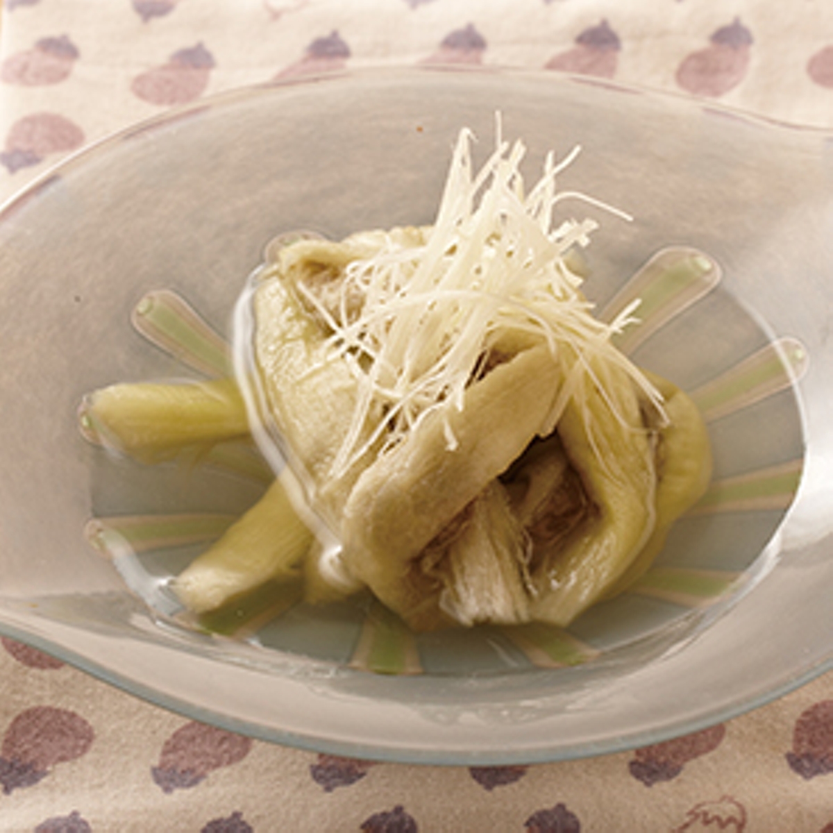 ｙｏｍｅちゃんレシピ 蒸しなすのしょうが浸し レシピ 株式会社にんべん