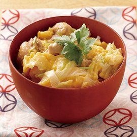 薫りたっぷり塩親子丼の写真