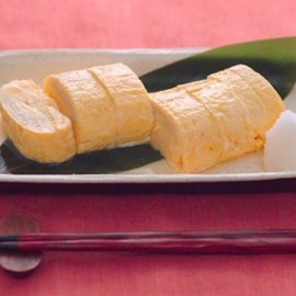 ふわとろだし巻き玉子（白だし使用）の写真