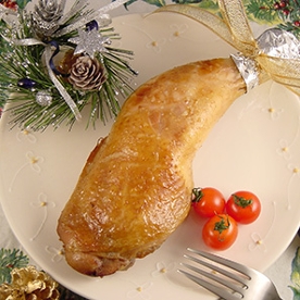 鶏肉の簡単くんせい（つゆの素使用）