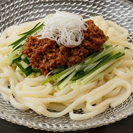「日本橋ゆかり 三代目 野永喜三夫レシピ」和風ジャージャー麺の写真
