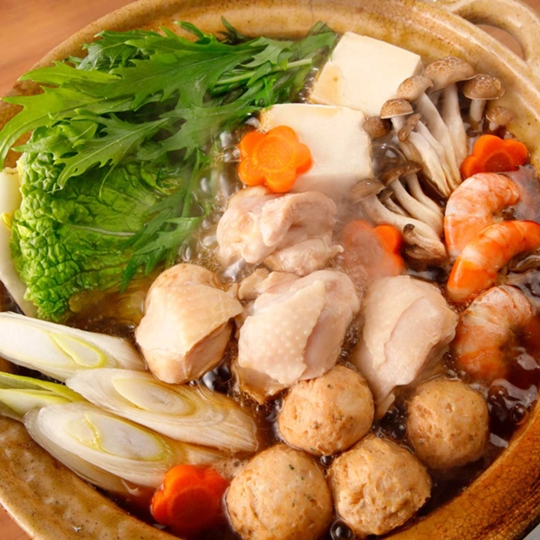 寄せ鍋(醤油味) の写真