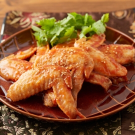 レンチンヤンニョムチキン（濃い味だし使用）