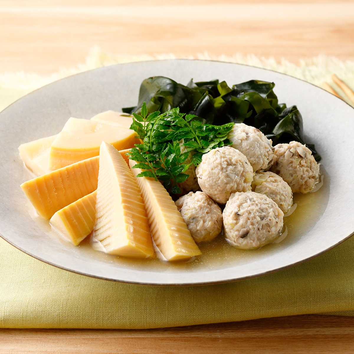 鶏団子入り若竹煮 レシピ 株式会社にんべん