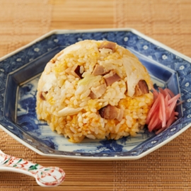 チャーハン（濃い味だし使用）の写真