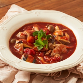 豚となすのトマト煮（濃い味だし使用）