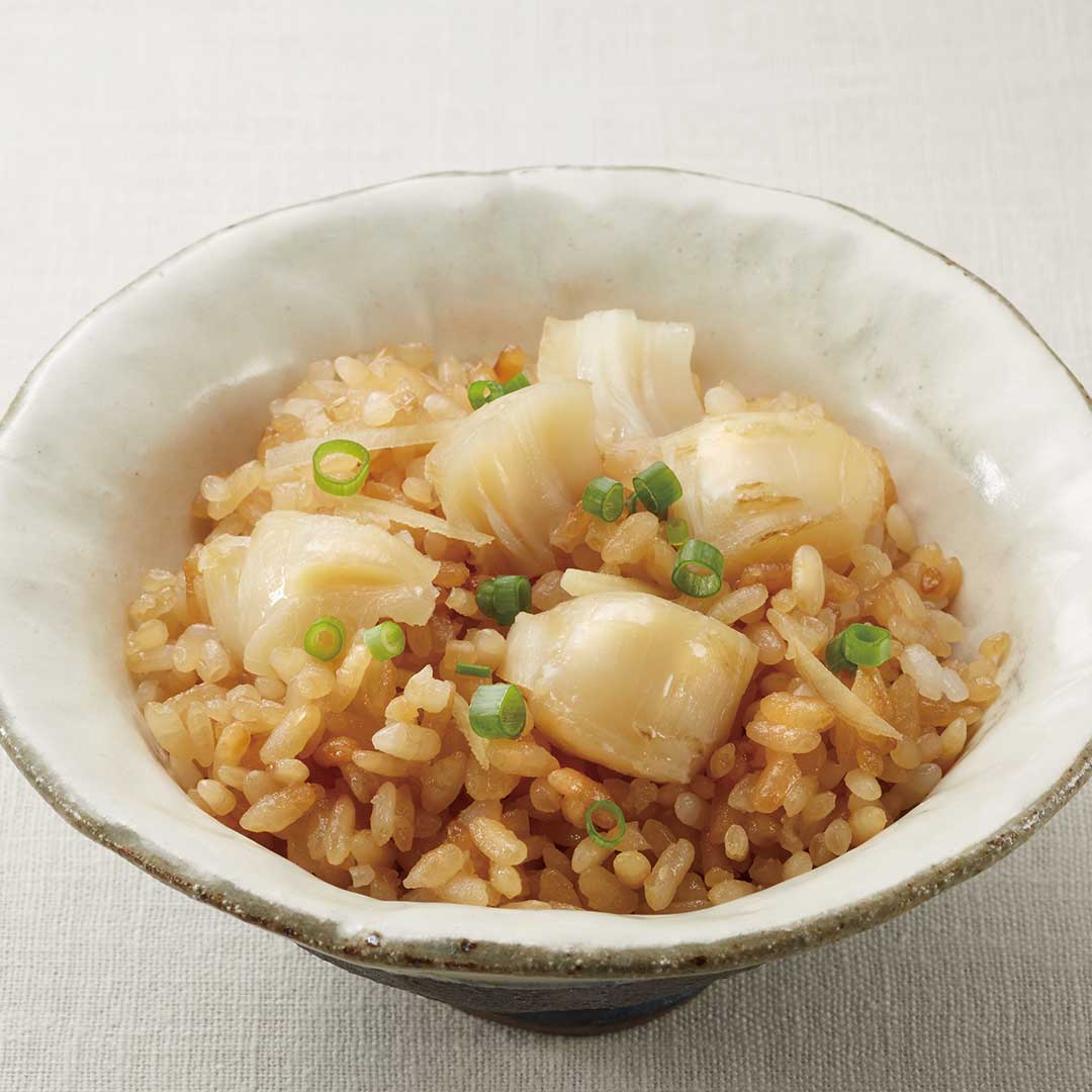 ホタテ の 炊き込み ご飯